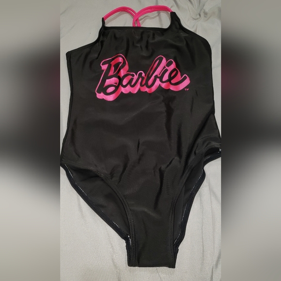 Nwot Girl's barbie one piece bathing suit - Picture 1 of 3